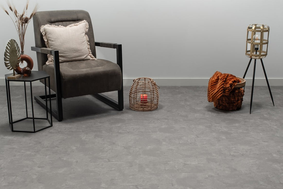 Floer Betonlook Beige Tegel Click PVC FLR - 3801 - Solza.nl