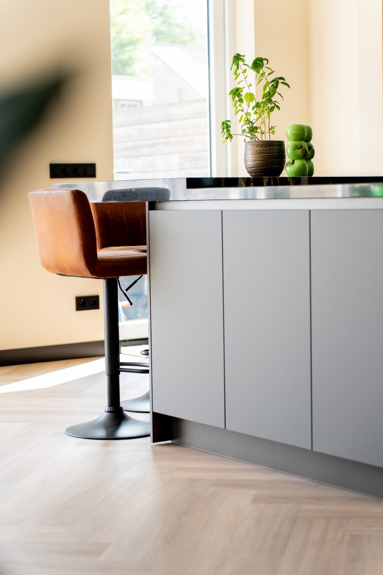 Solza Walvisgraat Plak PVC Como Crème - ULTRAMAT - SLZ - 5021 - Solza.nl