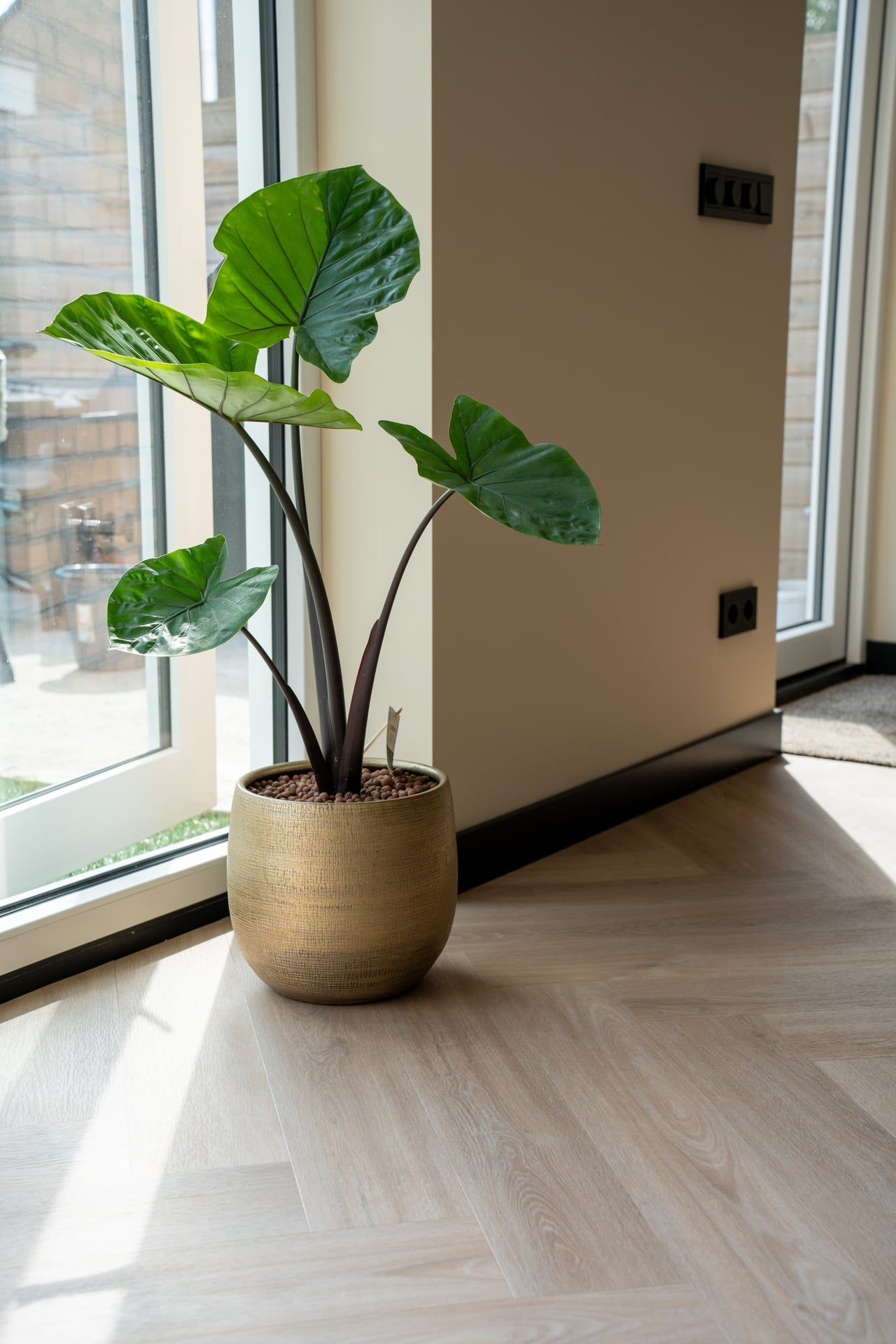Solza Walvisgraat Plak PVC Como Crème - ULTRAMAT - SLZ - 5021 - Solza.nl