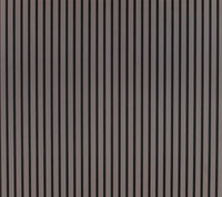 Floer Akupanel Wandpanelen Lino Grijsbruin - 240 x 60 cm - Akoestische Panelen - Solza.nl