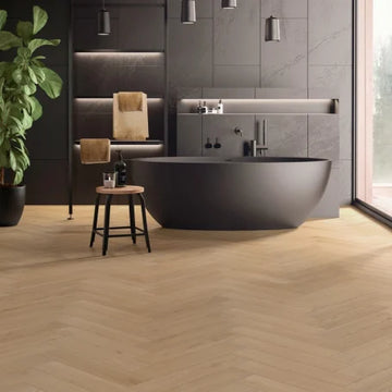 Visgraat in moderne interieurs 