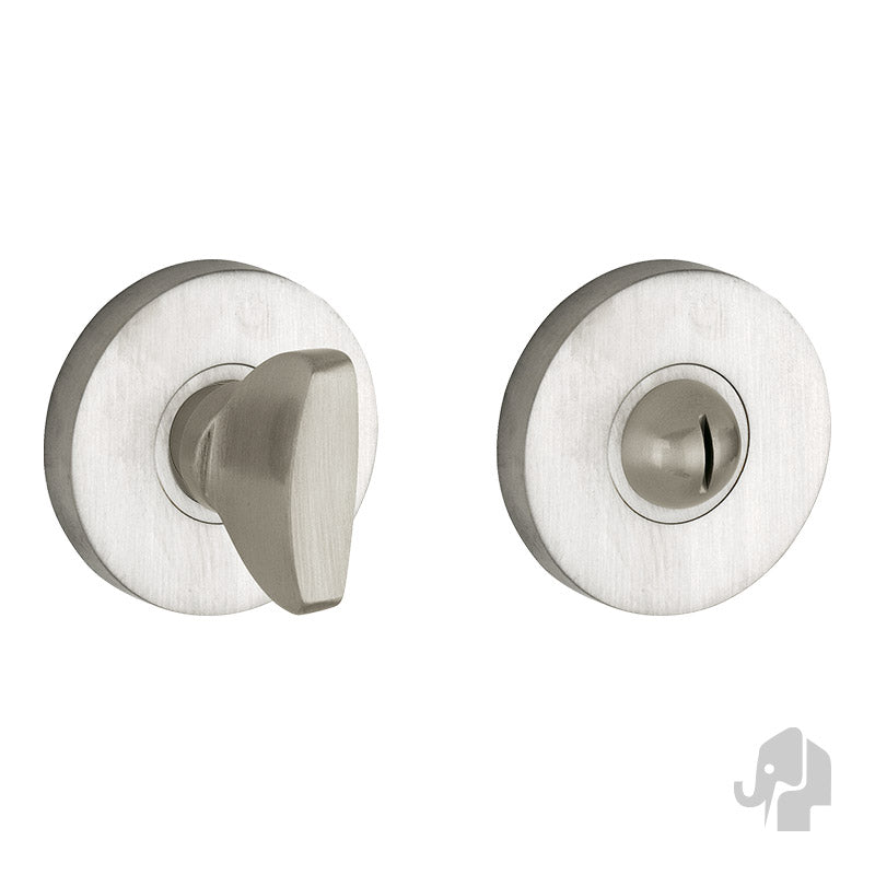 Toiletgarnituur Letitia Rond Mat nikkel