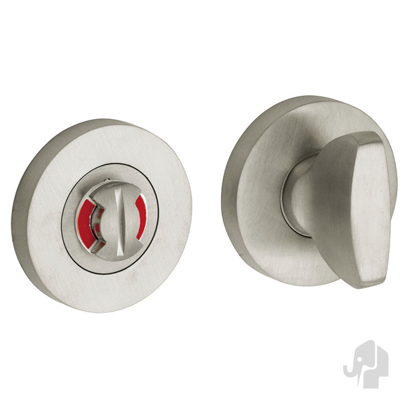 Toiletgarnituur Letitia Rond Mat nikkel