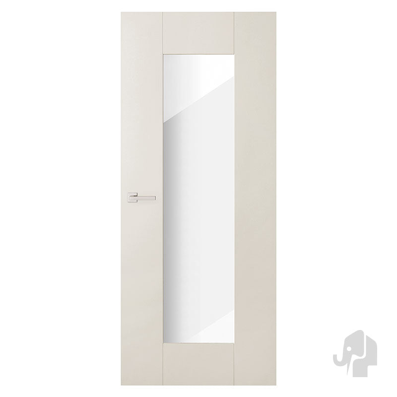 Austria Sense Brave Blank Glas – Binnendeur Wit - Solza.nl