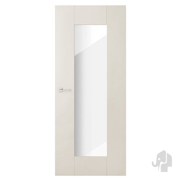 Austria Sense Brave Blank Glas – Binnendeur Wit - Solza.nl