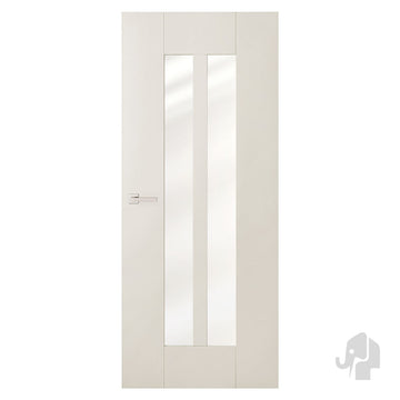 Austria Sense Productiedeur Brave-V802 Blank Glas – Binnendeur Wit - Solza.nl