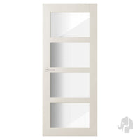 Austria Sense Productiedeur Bright-H804 Blank Glas – Binnendeur Wit - Solza.nl