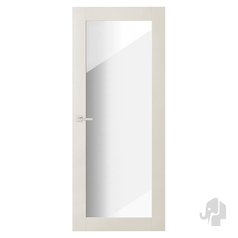 Austria Sense Bright Mat Glas Neutraal – Binnendeur Wit - Solza.nl