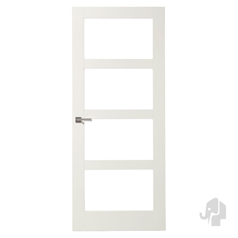 Austria Svenska Dahl Blank Glas – Binnendeur Wit - Solza.nl