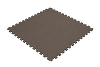 Floer STERC Aarde Taupe industriële click PVC tegel FLR-7200, zijaanzicht