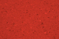 Floer STERC Vuursteen Rood industriële click PVC tegel FLR-7204, close-up schuin