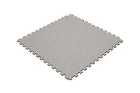 Floer STERC Zilver Mist industriële click PVC tegel FLR-7201, zijaanzicht