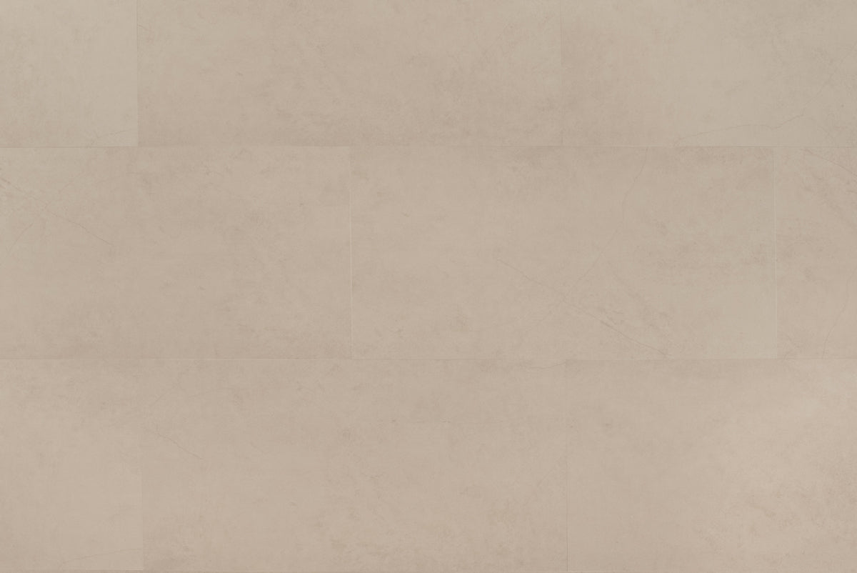 Carrelage Floer aspect béton beige à clipser en PVC FLR-3800