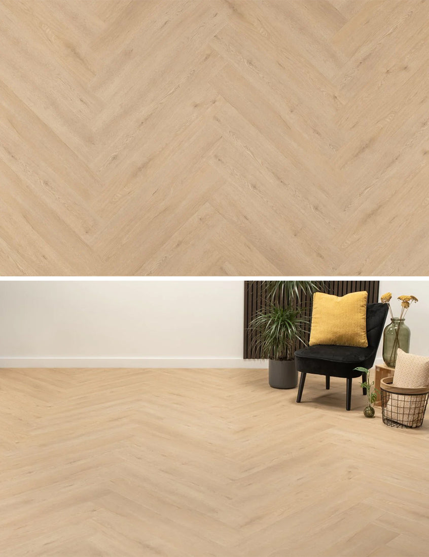 Colle PVC Baleine Floer Gaia Gris Beige FLR-3527 MEGAMAT