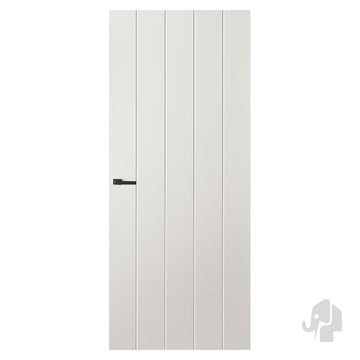 Austria Liniedor Lodret – Binnendeur Wit - Solza.nl