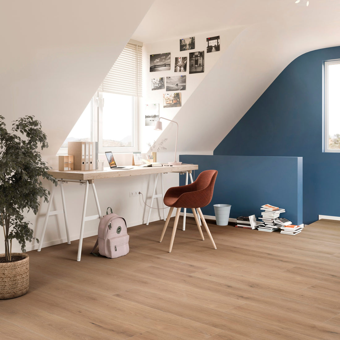 ParquetVinyl Mantaro Spice - Rechte stroken Click PVC - 232 x 1532 mm - MAN-5620-IB