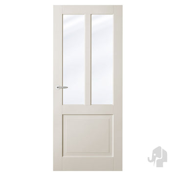 Austria Balance New York Blank Facet Glas – Binnendeur Wit - Solza.nl