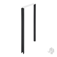 Austria RenoV8 Nero Stijlenset 201,5/211,5cm 3x 89x89mm Rond Wanddikte 70mm - Solza.nl