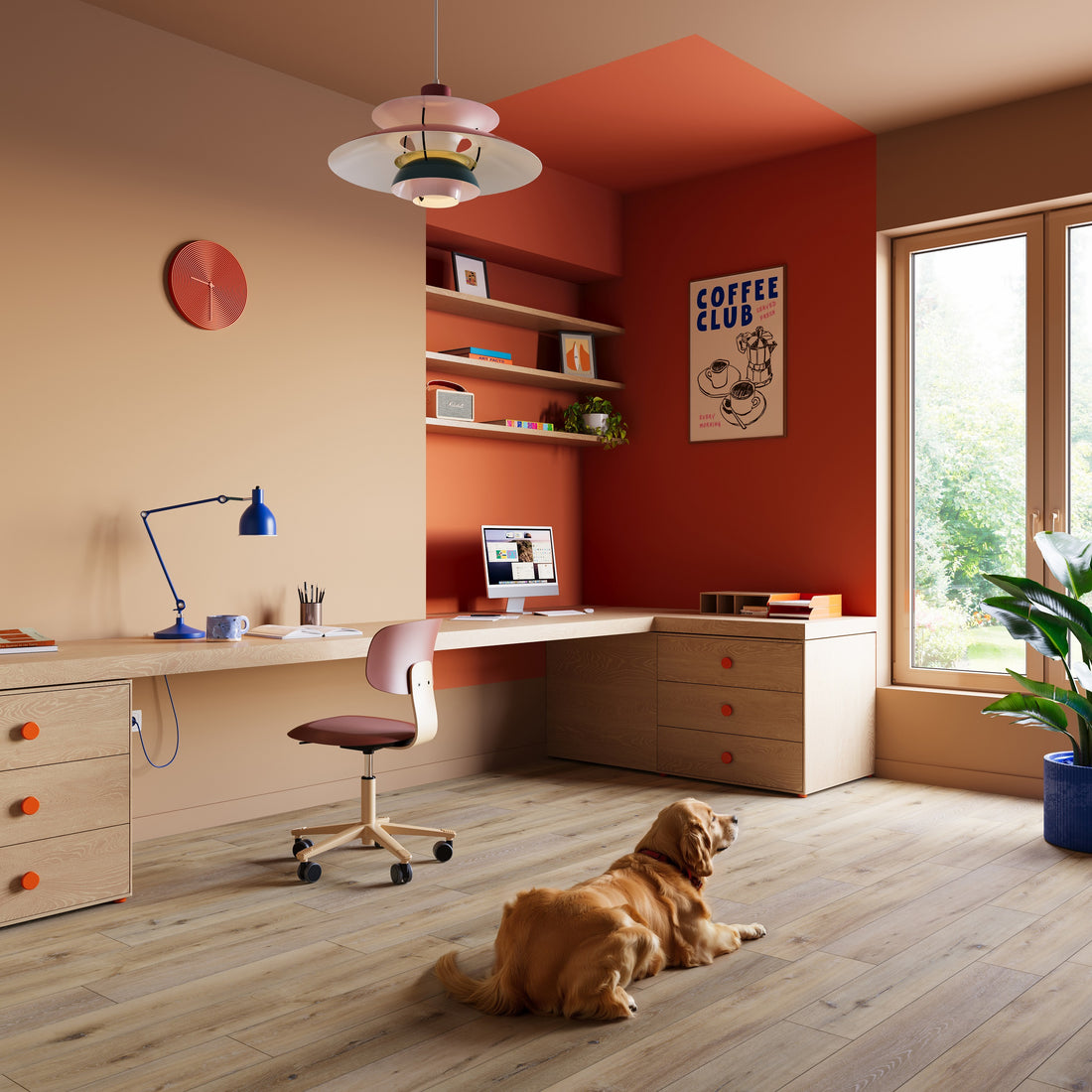 ParquetVinyl Arno Scotch - Rechte stroken Click PVC - 180 x 1220 mm - ARN-626-IB
