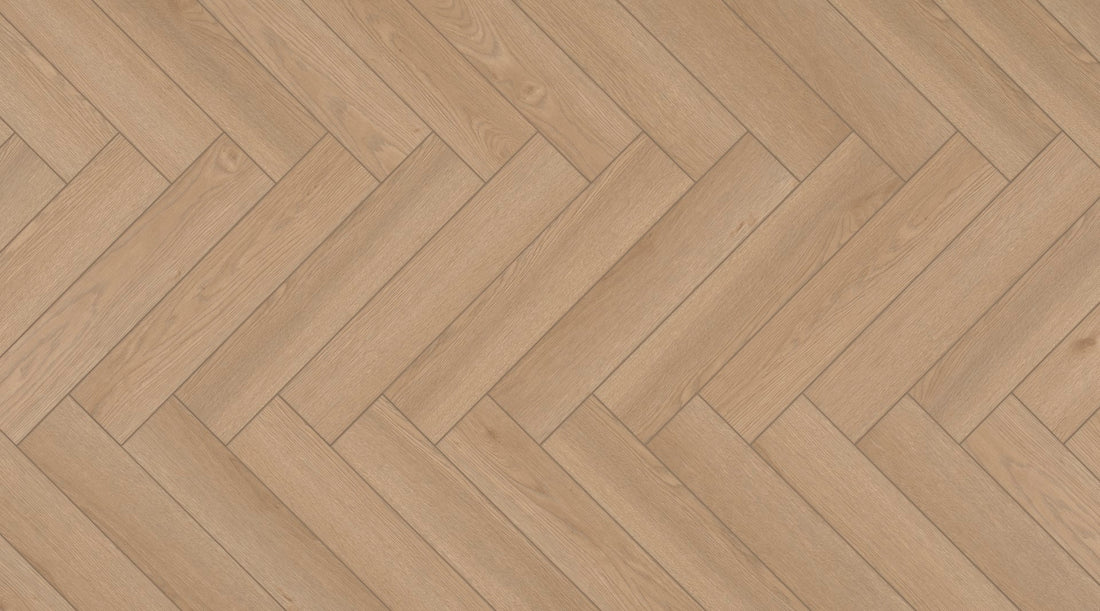 ParquetVinyl Sava Sand - Visgraat Click PVC - 123 x 615 mm - SAV-HB-2253-IB