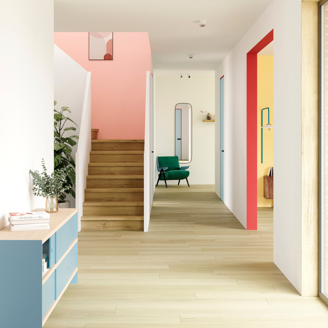 ParquetVinyl Tarn Vanilla Fudge - Rechte stroken Click PVC - 176 x 1213 mm - TAR-845-IB