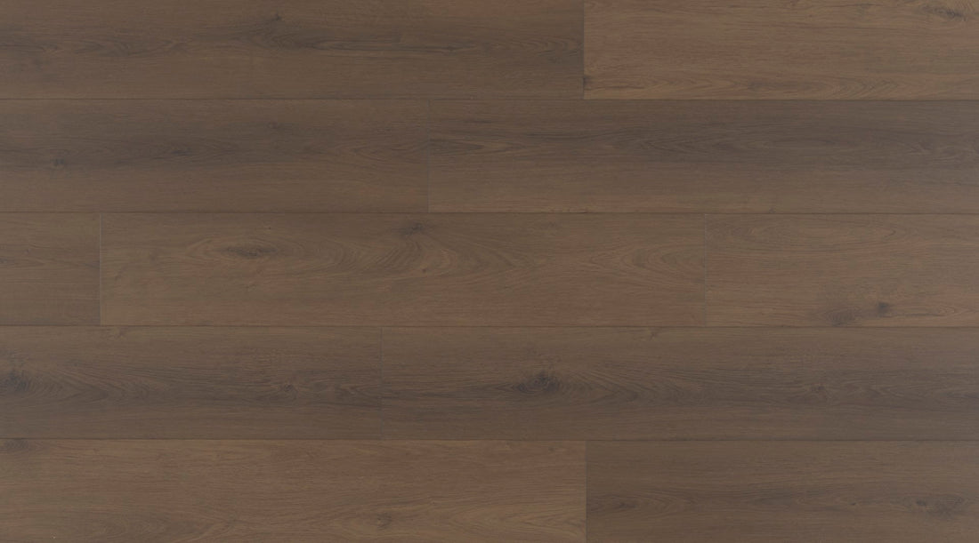 ParquetVinyl Tigris Chocolate Fudge - Rechte stroken Plak PVC - 228.6 x 1219.2 mm - TIG-DB-5764