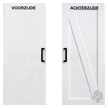 Austria Cabana Blanco Uno R – Binnendeur - Solza.nl
