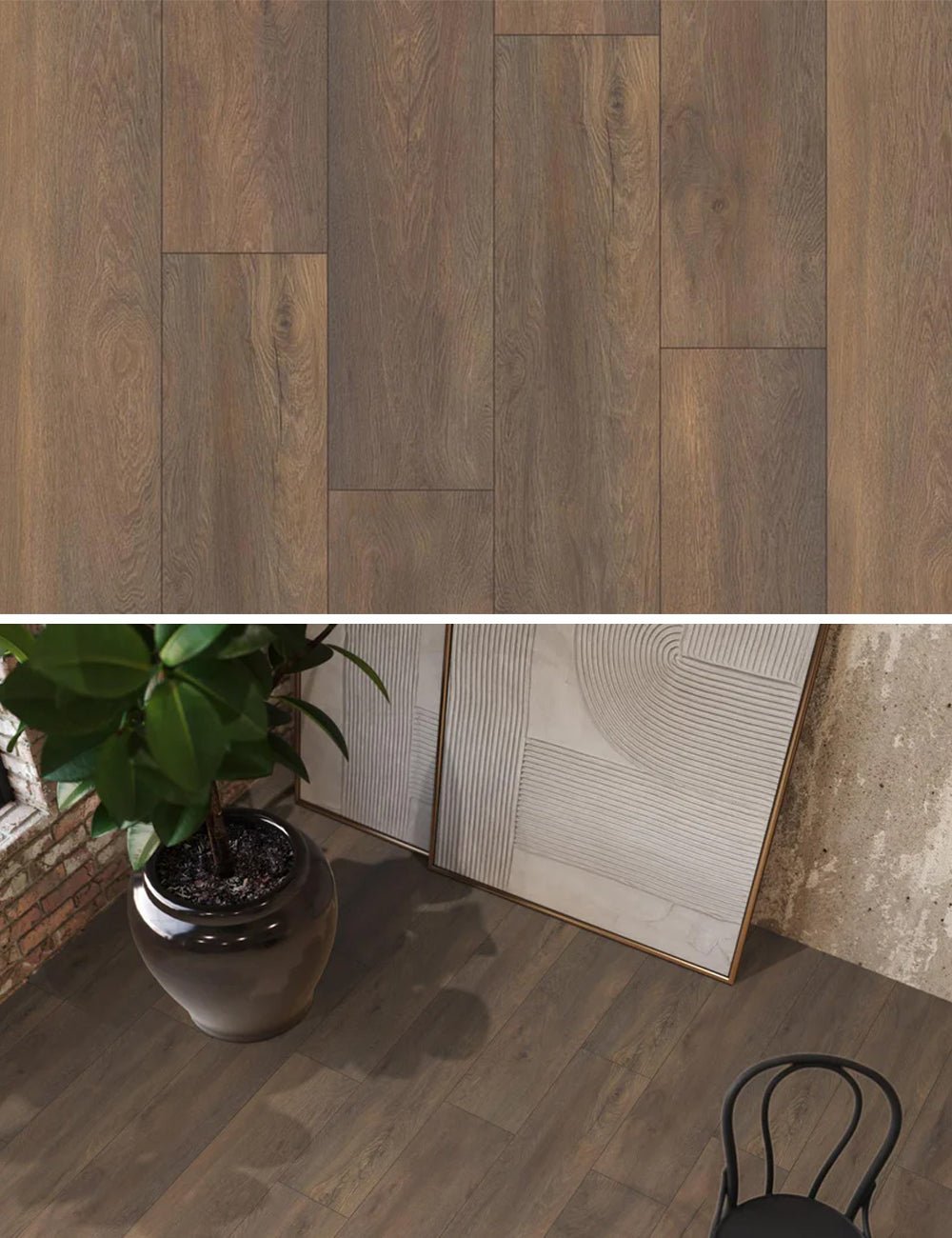 Ambiant Saarland Donkerbruin Eiken Laminaat - Solza.nl