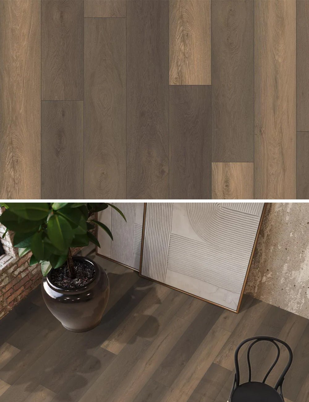 Ambiant Saksen Bruin Eiken Laminaat - Solza.nl