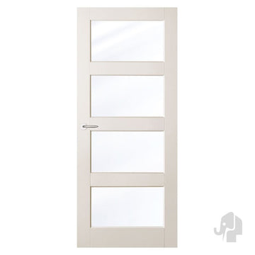 Austria Balance Jersey Blank Facet Glas – Binnendeur Wit - Solza.nl
