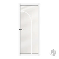 Austria Japandi Kyoto Blank Glas – Binnendeur Wit Gegrond - Solza.nl