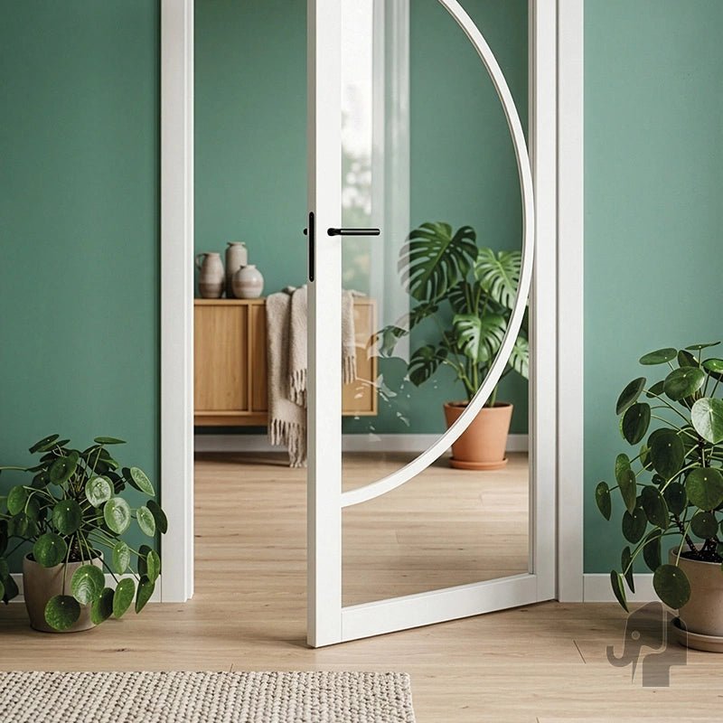 Austria Japandi Osaka Blank Glas – Binnendeur Wit Gegrond - Solza.nl