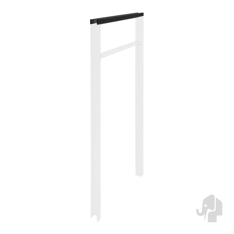 Austria RenoV8 Nero Dorpel T.b.v. Deur 93cm Wanddikte 100mm - Solza.nl