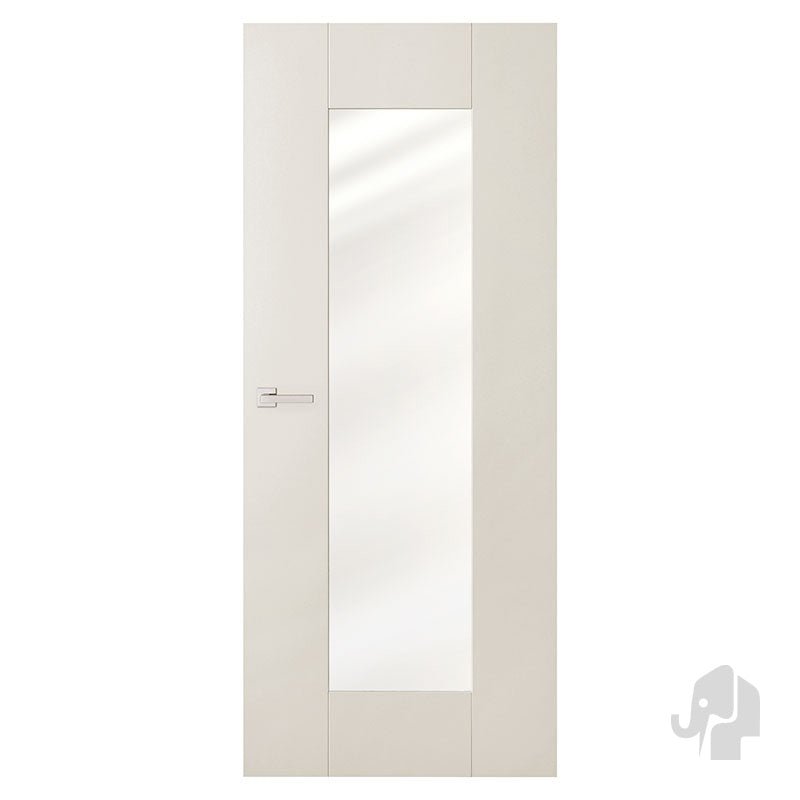 Austria Sense Brave Mat Glas – Binnendeur Wit - Solza.nl
