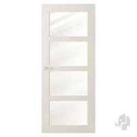 Austria Sense Bright H804 Blank Glas – Binnendeur Wit - Solza.nl