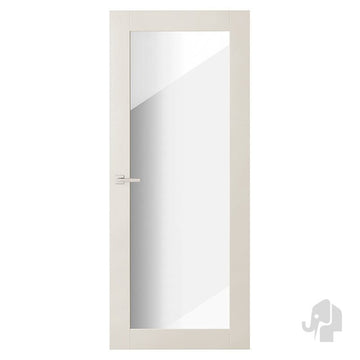 Austria Sense Bright Mat Glas Neutraal – Binnendeur Wit - Solza.nl