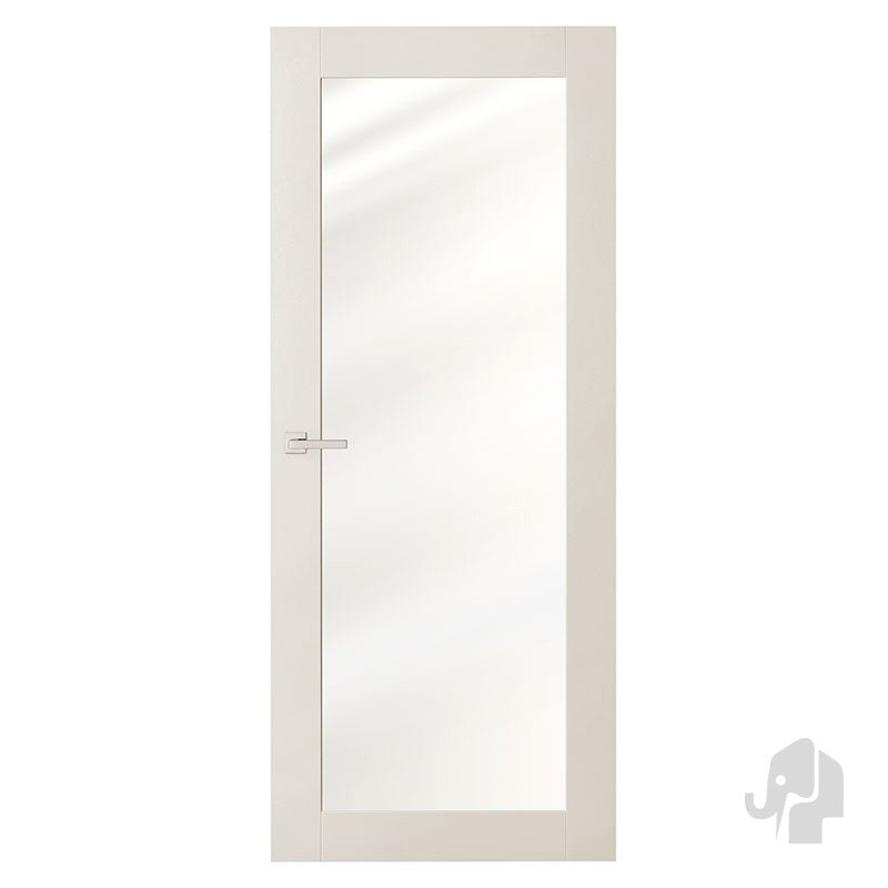 Austria Sense Bright Mat Glas Neutraal – Binnendeur Wit - Solza.nl