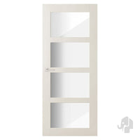 Austria Sense Productiedeur Bright-H804 Blank Glas – Binnendeur Wit - Solza.nl