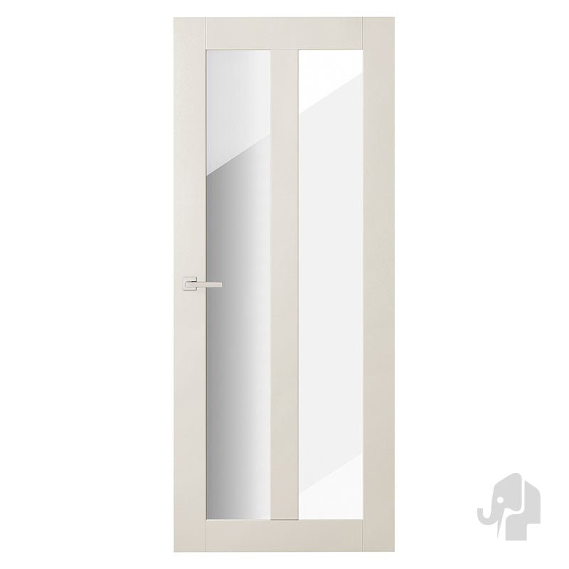 Austria Sense Productiedeur Bright-V1102 Blank Glas – Binnendeur Wit - Solza.nl