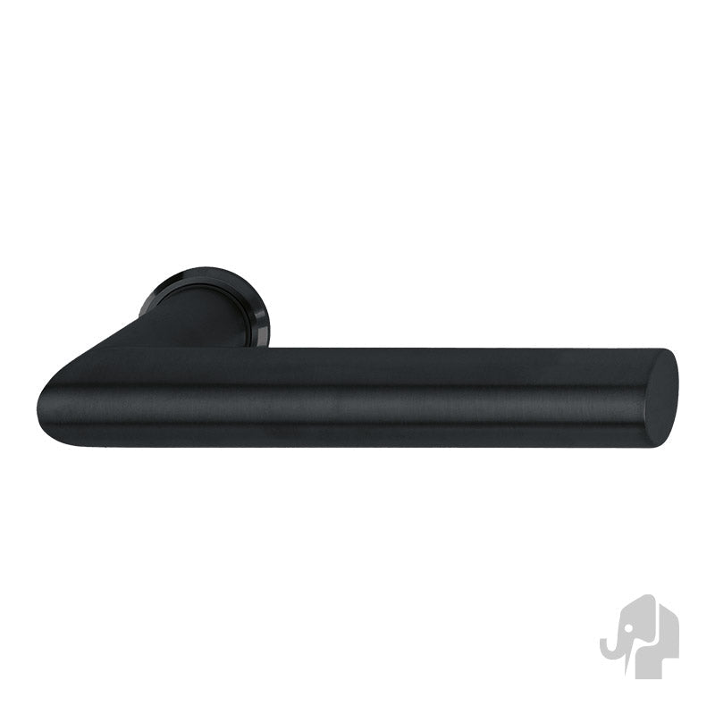 Deurkruk Mini-rozette Nero Toscana Mat zwart - Solza.nl