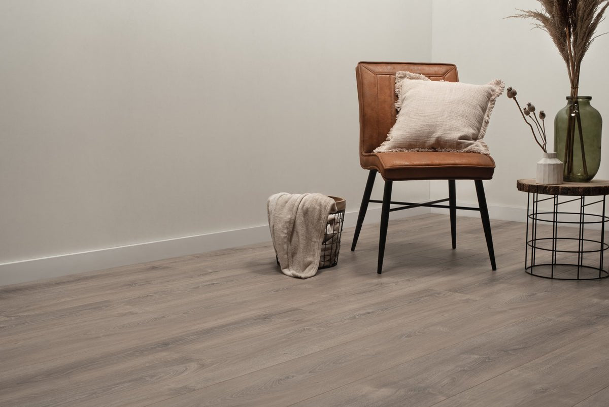 Stratifié hybride Floer blanc fumé authentique FLR-1707