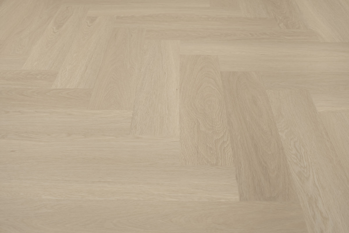 Floer Beige Eiken Visgraat Plak PVC FLR - 3512 - Solza.nl