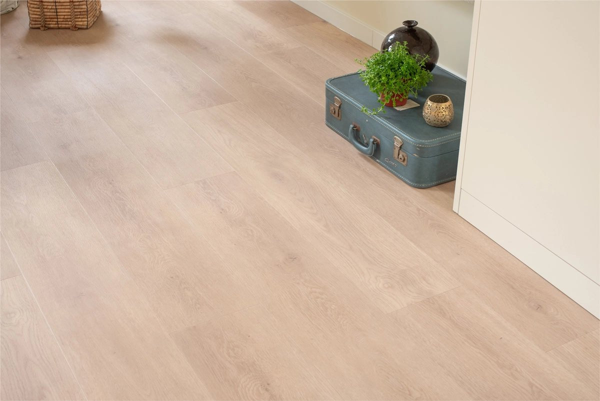 Floer Bemmel Beige Eiken FLR - 3036 - Dorpen Plak PVC - MEGAMAT - Solza.nl