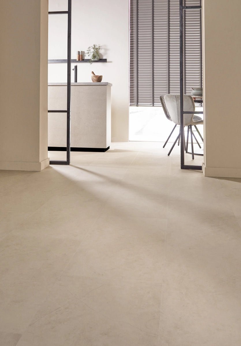 Floer Betonlook Beige Tegel Click PVC FLR - 3800 - Solza.nl