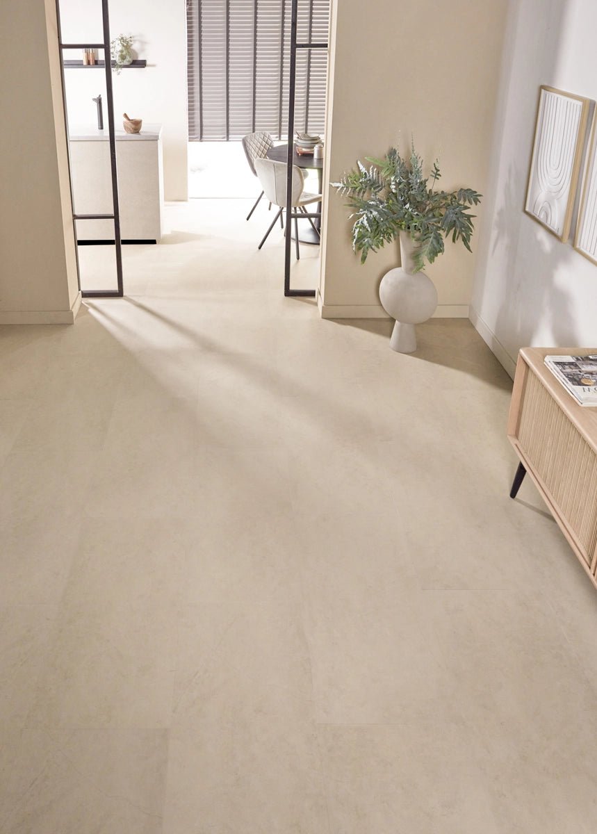 Floer Betonlook Beige Tegel Click PVC FLR - 3800 - Solza.nl