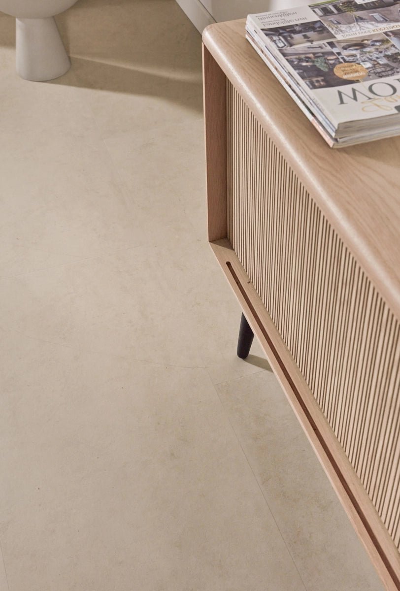 Floer Betonlook Beige Tegel Click PVC FLR - 3800 - Solza.nl