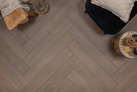 Floer Ceto Cacaobruin Hybride Laminaat Walvisgraat FLR - 1615 - Solza.nl