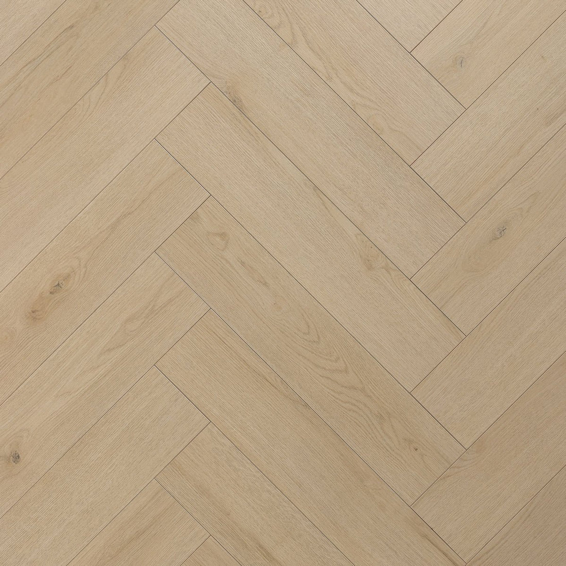 Floer Crèmewit Eiken Hybride Laminaat Visgraat FLR - 1620 - Solza.nl