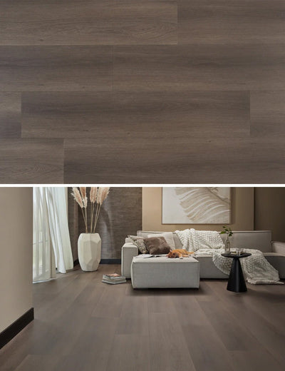 Floer Donkere Eik Landhuis Click PVC FLR - 3757 - Solza.nl