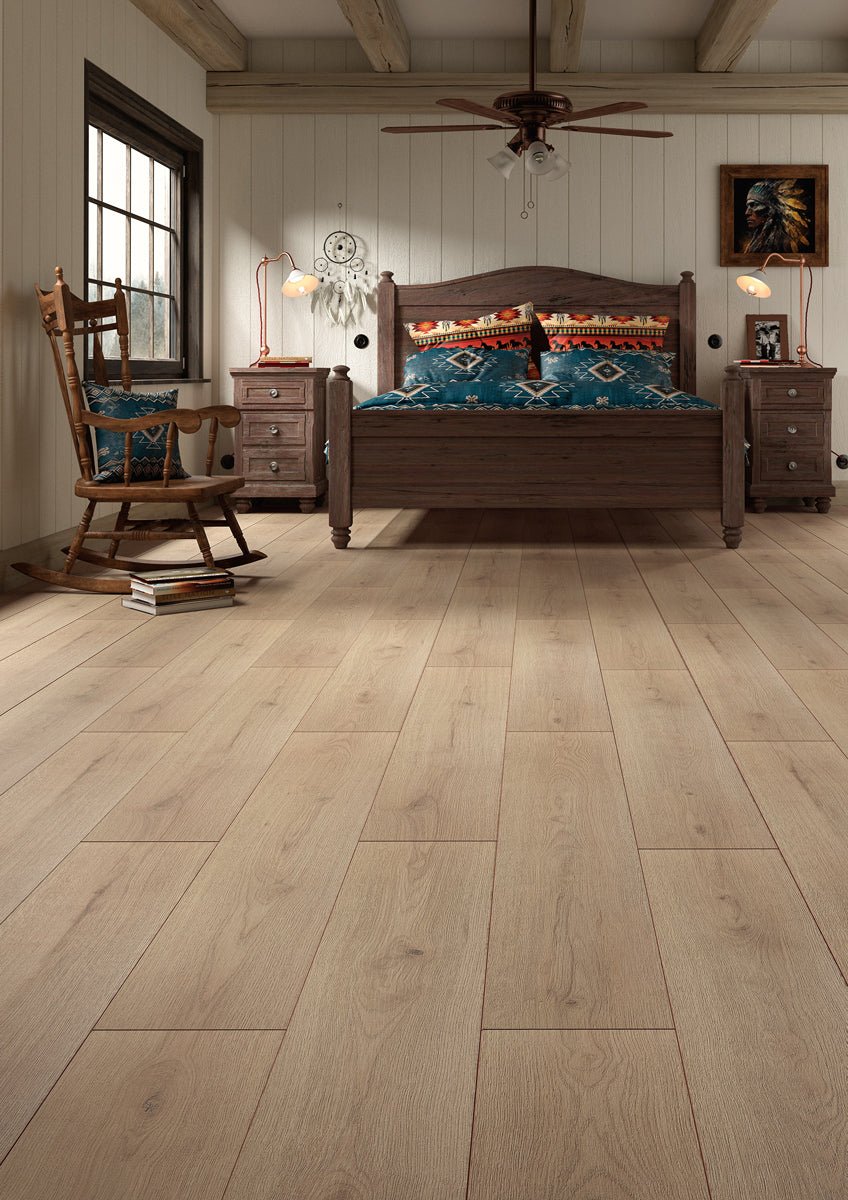 Floer Genève Greige Eiken Hybride Laminaat Steden FLR - 1426 - Solza.nl